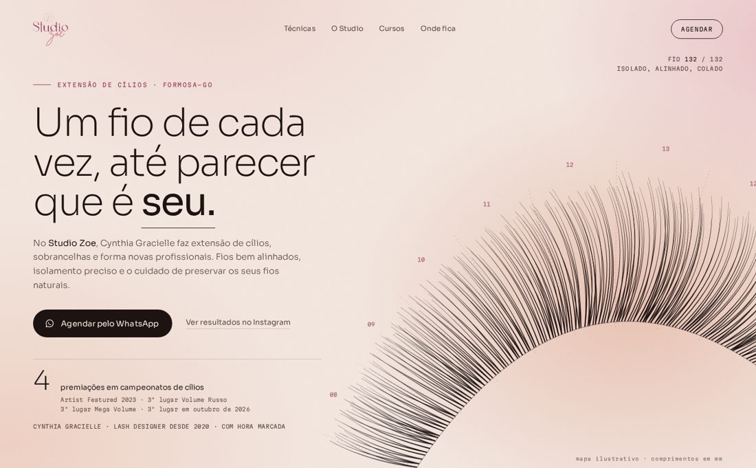 Website hero built by the Sites operator